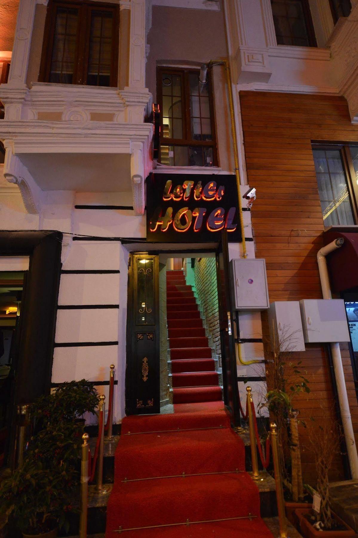 Letter Hotel Istanbul Exterior photo